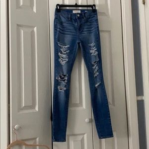 Pacsun blue jeggings